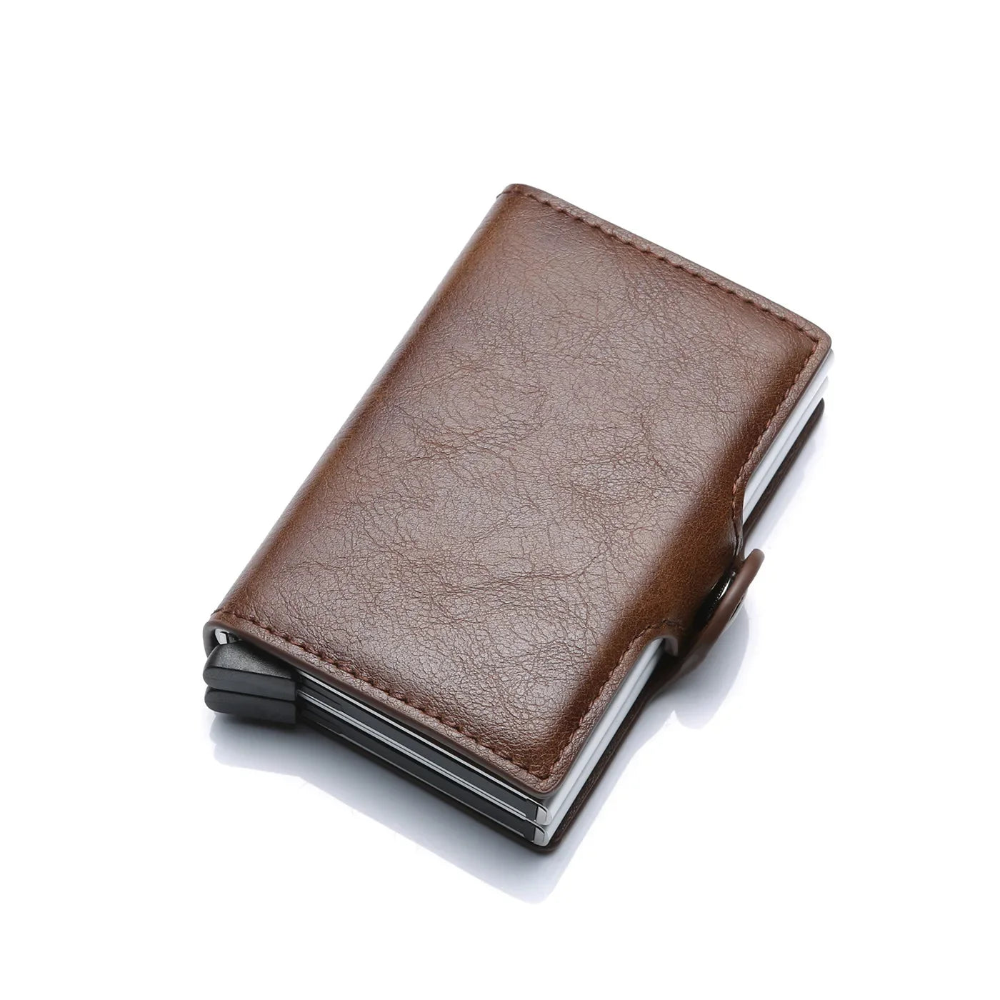 Rfid Men Card Wallets Carbon Fiber Slim Mini Wallet 14 Card Holders Small Money Bag Male Purses (kopija)