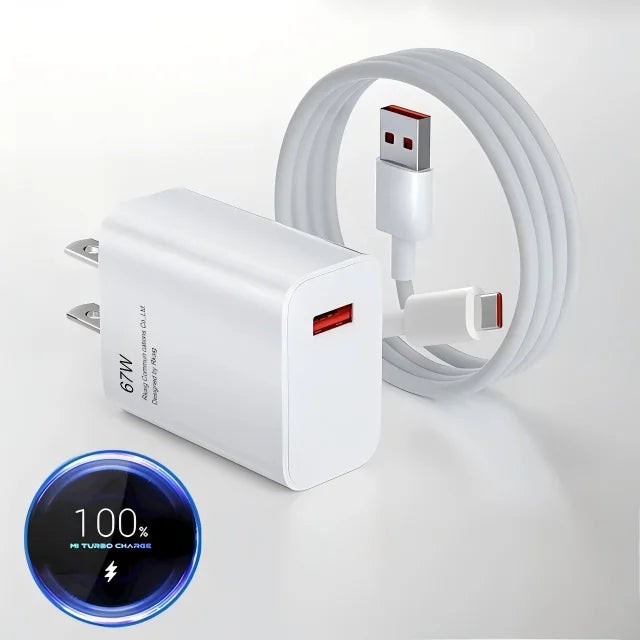 Fast Travel Charger with USB  Port  Quick  Charger for Xiaomi  100-240V,  USB Charger Adapter, Versatile Charging Hub
