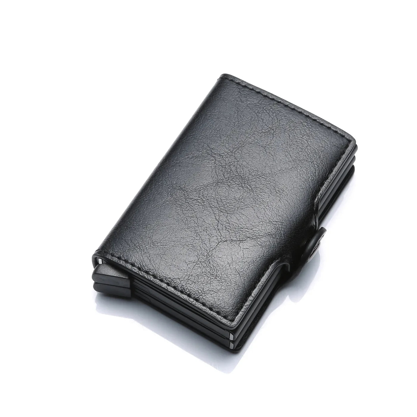 Rfid Men Card Wallets Carbon Fiber Slim Mini Wallet 14 Card Holders Small Money Bag Male Purses (kopija)