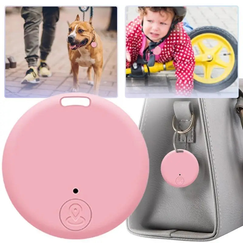 Mini GPS Locator AntiLost Alarm Wallet Keychain Smart Tag Bluetooth-Compatible Tracer Keychain Dog Pet Child Tracker Key Finder (kopija)