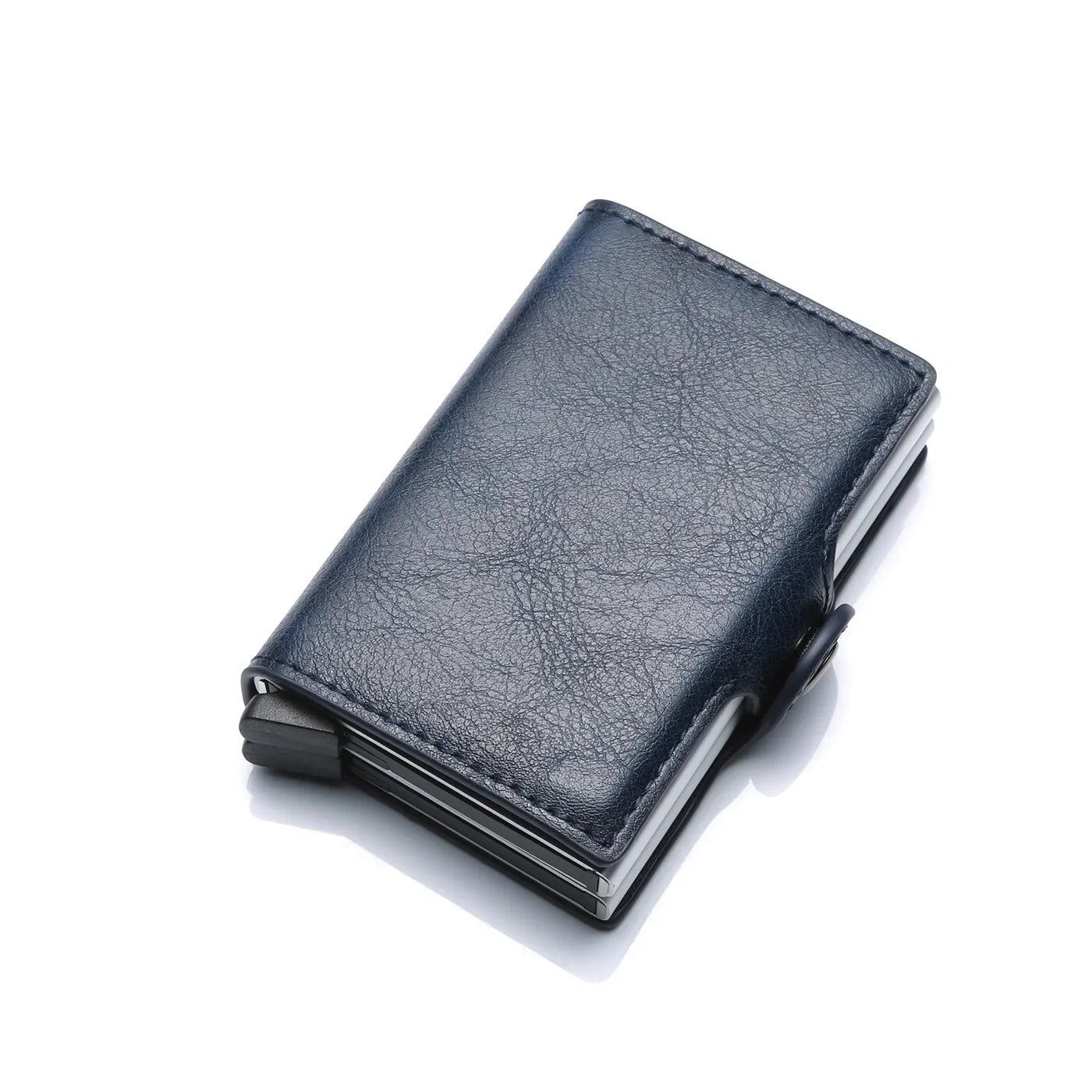 Rfid Men Card Wallets Carbon Fiber Slim Mini Wallet 14 Card Holders Small Money Bag Male Purses (kopija)