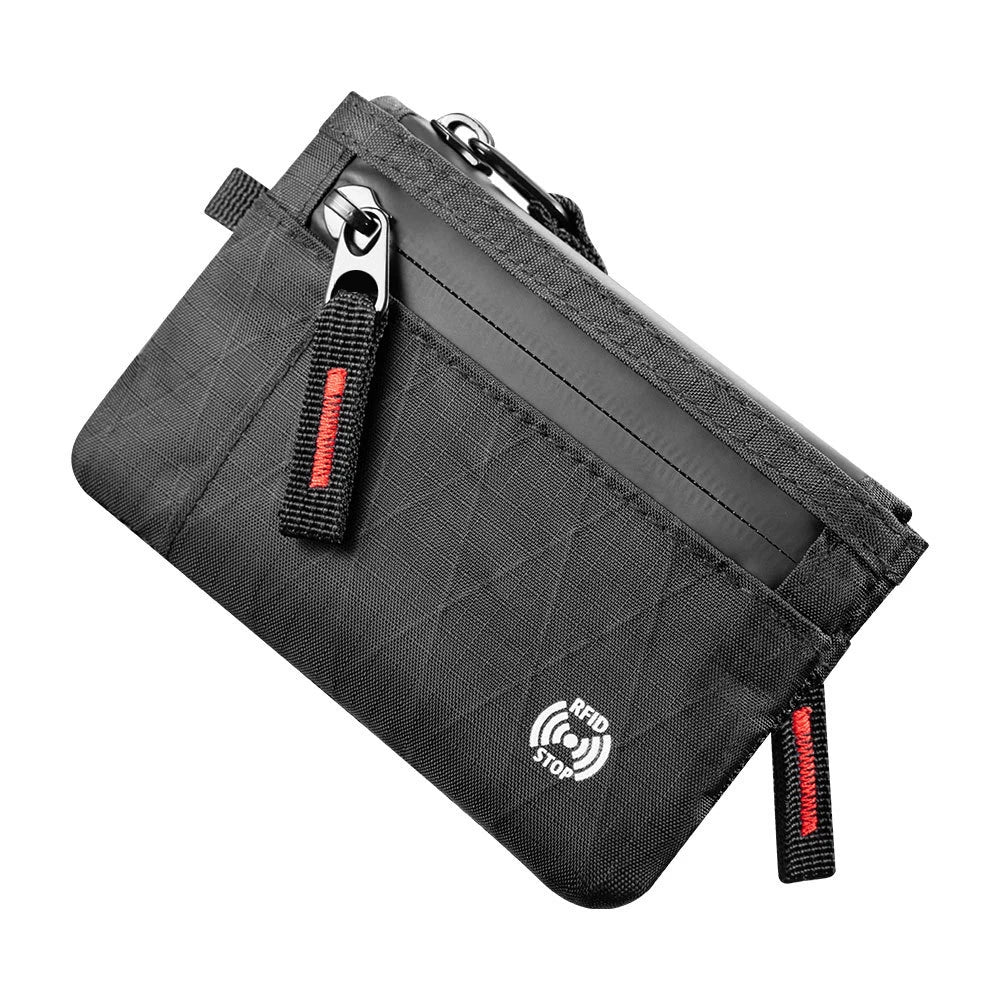 Edc Fashionable Rfid Anti-Theft Ultra-Thin Wallet |   Unisex Zipper Coin Purse |   Multi-Compartment Credit Card Holder, Portable and Lightweight Carry-On Accessory (kopija)
